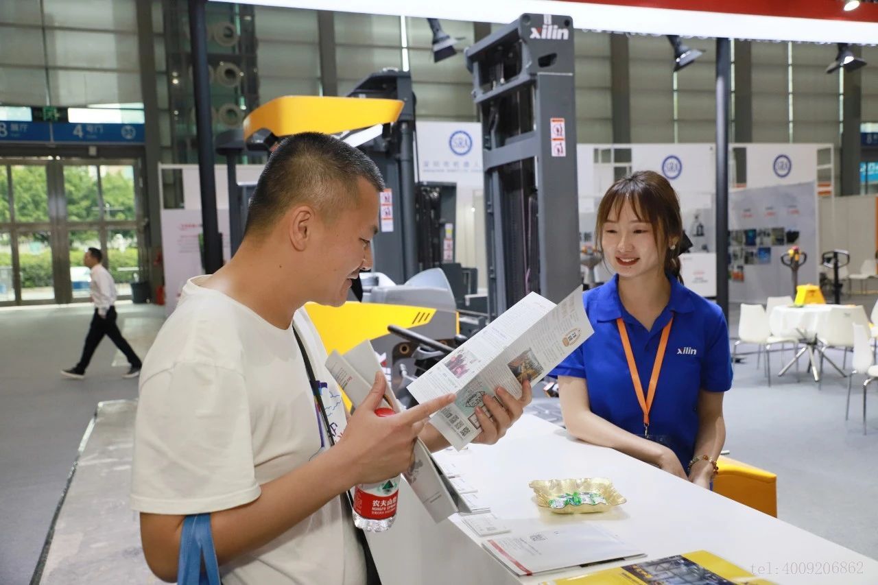 用精品連接客戶 | 西林叉車閃耀LogiMAT China 2024(圖4) 用精品連接客戶 | 西林叉車閃耀LogiMAT China 2024(圖4)